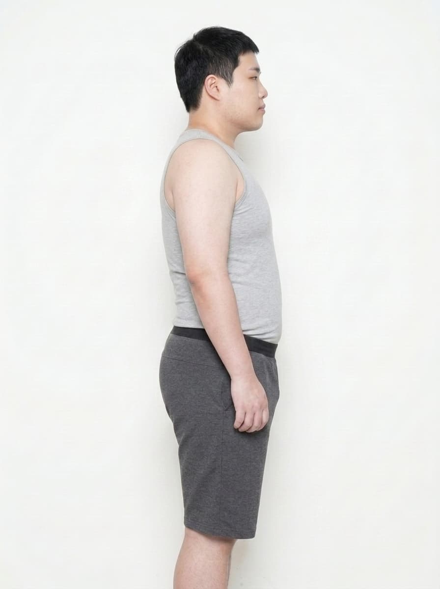 30대 남성 200일 감량결과 - after